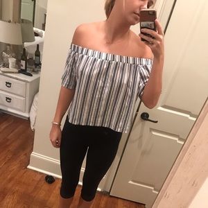 Off the shoulder top